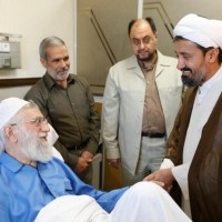 عيادة العلماء والشخصيات للإمام الخامنئي حفظه الله في المستشفى